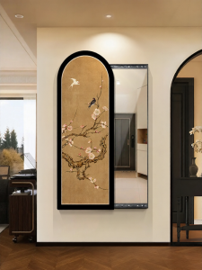 HAOJIUBUJIAN | Antique Styled Full-Length Sliding Hidden Mirror