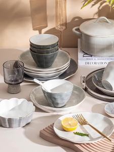 Luxury Style Ceramic Tableware Set