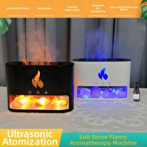NPC | Himalayan Salt Flame Aroma Humidifier Large Mist Capacity Silent