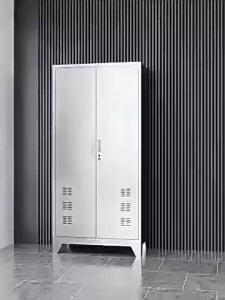 Stainless Steel Cleaning Utensil Storage Cabinet