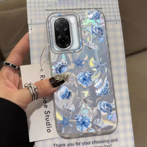 Blue Ocean Dolphin Starfish Pattern Case For Redmi Note 14 Pro Plus 5G 14S 13 A3 A3X 14C 13C A5 Xiaomi 14T 13T Phone Cover Sea