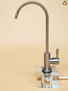 Crystal Base Kitchen Faucet Mount Fixed Seat Desktop Style Tea Brewing Living Room Pure Water Faucet Zinc Alloy Copper Material