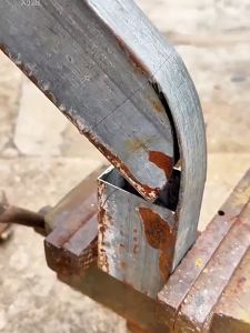 Square Tube Folding Ruler Multi-Drawing Ruler for Metal working、Engineering Angle Finder Tool for Steel Pipe Bending