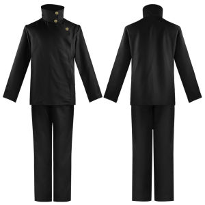 Anime Jujutsu Kaisen Cosplay Costume Fushiguro Megumi Suit Japanese Anime Uniform Halloween Roleplay Clothes