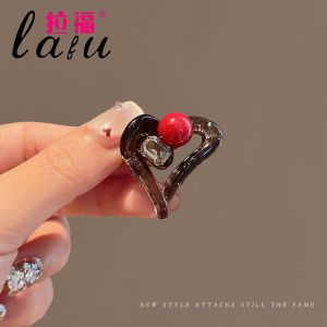 Elegant Pearl Heart Hair Clip Womens Side Bangs Small Hair Clip Stylish Hair Accessories New 2025 Fashion Hair Grips