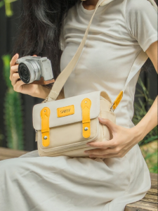 SHELV | Túi Đựng Máy Ảnh Phong Cách Retro Chống Nước Tiện Lợi