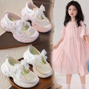 SHIYAN | Sweet Bow Breathable Summer Princess Shoes Structured