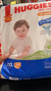 Huggies skin care tã quần XXL 28 miếng 501 lần thấm hút Trầm Trại Tự Nhiên Ngừa Hăm