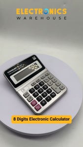 Konquer BK-800A 8 Digits Electric Calculator with Memory Checks for Multi-Purpose Use