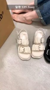 TZS Zenzy Corraine Sandal - Sandal Platform Wanita - Sandal Wedges Wanita - Chunk Platform Sandal