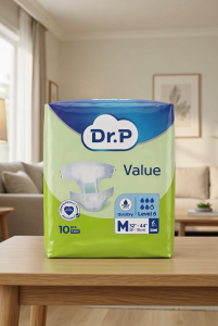 Dr.P Value Level 6 Adult Diaper Tape & Pants | More Pieces Per Pack | Carton Deal