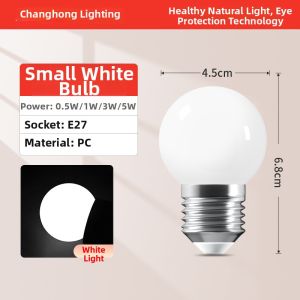 CHANGHONG | Colorful Mini Light Bulb LED E27