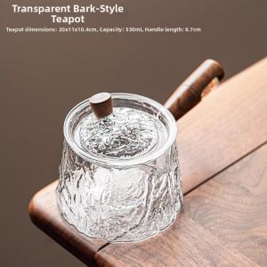 Small Electric Kettle Glass Pumpkin-shaped Teapot