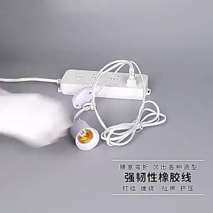 Fast Delivery 2.5M/4.5M/10M E27 Lamp Holder With Switch Hook Extension Led Light Bulb With Socket Extension Wire Hanging LED Lamp Socket Light Power Cord with ON/OFF Switch