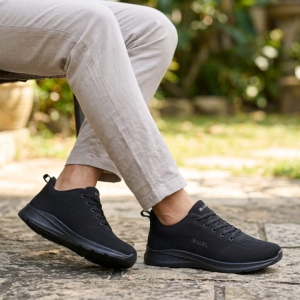 BUM Equipment Mens Shoe BMY79171 Black - Kasut Lelaki Kasual Selesa Sneakers