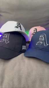 Topi Baseball Logo A Import Fashion Olah Raga Pria dan Wanita Korea Premium Distro Quality