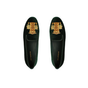 French Exquisite Embroider Gommino Women 2024 Autumn New Arrival Slip-on Velvet Flats Soft Bottom Loafer Shoes Women