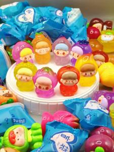 Fruit Sister Figurines Cartoon Desktop Ornaments Trending Toys Blind Boxes Children Playthings Resin Material Home Decor