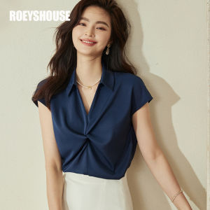 Roey s house | Sophisticated Knot Short Sleeve Shirt