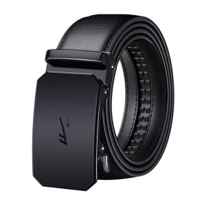 Warrior | Mens Genuine Leather Automatic Buckle Belt