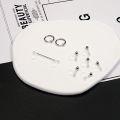 Anime My Dress-Up Darling Kitagawa Marin Earrings Ear Piercing Set  Ear Clips Punk Jewelry Cosplay Costume Props For Men Women. 