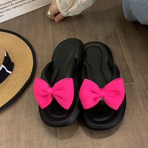 READY STOCK LADIES RIBBON FLIP FLOPS WOMEN SANDALS SELIPAR PEREMPUAN