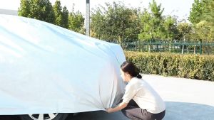 MWG Car cover car sunscreen and rain cover four-season universal car cover thickened heat insulation car cover