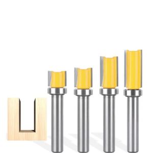 Dao Phay Gỗ Mũi Phay 8mm Đầu Phay 1/2 Inch Dao Phay Cacbua Dụng Cụ Phay Mặt Gỗ