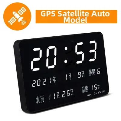 Perpetual Calendar Digital Nightlight Desktop Clock