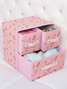 Drawer-Type Intimates Storage Box Handy Gadget Sub-Pack Bra Socks Underwear Box Cloth Storage Box Storage Box