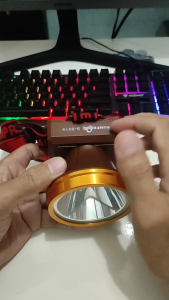 Senter Kepala LED Sunpro S9919 500W Headlamp LED Flashlight Terang