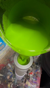 [ Kawasaki Green Sport Rim AR80 KAR01 ] AR125 Sport Rim Touch Up Paint 2K CW DIY Hijau Car Kereta
