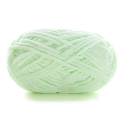 Coarse Chenille Ice Stripe DIY Handmade Knitting Yarn