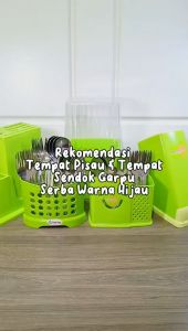 Tempat Sendok Garpu Tutup Genki Market