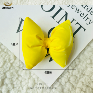 INS Style 6cm Stylish Fashion Cotton-Filled Black Leather Cotton-Filled Bows Trendy Shoes Trendy Socks Accessories/M0590