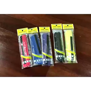 Blue Red Yellow Rose Grey Cotton Grip Tape for Badminton Racket Comfort Ventilate Antiskid Material