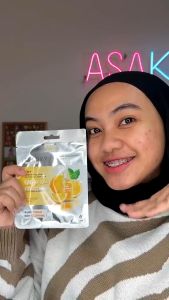 Reglow Sheet Mask 3 in 1 With Jeju Lemon Brightening Glowing and Reduce Dark Spot Ultimate Glow