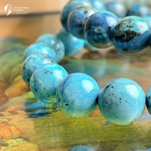 Natural Crystal Tanzanite Bracelet Purple Blue Gem round Bead Single Circle Bracelet for Women Fresh out Fashion Jewelry