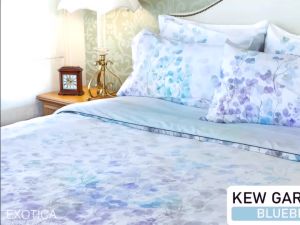 EXOTICA ปลอกหมอนบอดี้ 19นิ้ว x 46นิ้ปลอกหมอนหนุน 19นิ้ว x 29นิ้ว / ปลอกหมอนข้าง 14นิ้ว x 44นิ้ว ลาย Kew Gardens