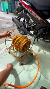 Bộ RULO Quấn Dây. Quấn tải 100m.Bộ cuốn dây dành cho dây áp lựcdây phun thuốc.(Tặng 1M Dây Đầu Vào)