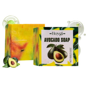 Hoygi | Hoygi Avocado Soap Even Skin Tone Brightening Skin Nourishing Moisture Lock Softening Skin Repairing Natural Handmade Soap 100g
