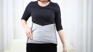 Electric Heating Pad with 6 Heat & 4 Timer for Waist & Body Aches