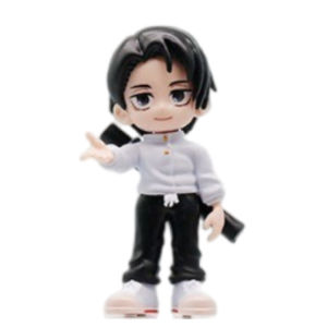 Bandai | 1-6pcs Jujutsu Kaisen Anime Figure Yuji Itadori/Megumi/Fushiguro/Choso/Sukuna Figure Doll Toy Fushiguro Model Toys Desktop Decor