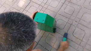 CANAAN เสาแบดมินตัน ฐานมีล้อเลื่อน ขนาดมาตรฐาน เสาตั้งตาข่าย สำหรับตีแบด เทนนิส วอลเลย์บอล เสาตั้งตาข่ายแบดมินตัน รุ่น 5010