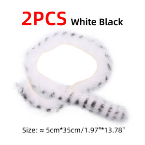 2PCS 5mm Wide Rabbit Fur Hare Zonker Strips Fly Tying Material for Leech Streamer Bass Trout Salmon Steelhead Fishing Flies