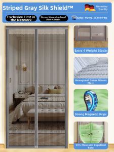 MiiOW | Mosquito-proof Magnetic Curtain With Strong Magnetism Breathable