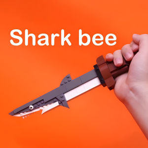 Đồ Chơi Khối Xây Dựng Hình Cá Mập Sáng Tạo Cho Bé Trai Đồ Chơi Lắp Ráp Giáo Dục Đồ Chơi Mô Hình Cho Trẻ Em Quà Tặng