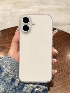 Ultra-Thin Matte 16 pro Max Case Womens Style Full Coverage Anti-Fall Protection Shell Simple Elegant Personality Unique