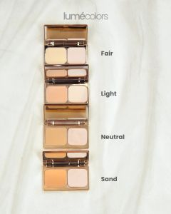 Lumecolors Compact Powder Two Way Cake dengan Kontrol Minyak Tahan 16 Jam