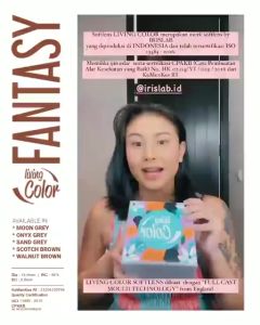 Paket Softlens Minus & Normal Living Color FANTASY 14.4mm Gratis Tempat Soflens
